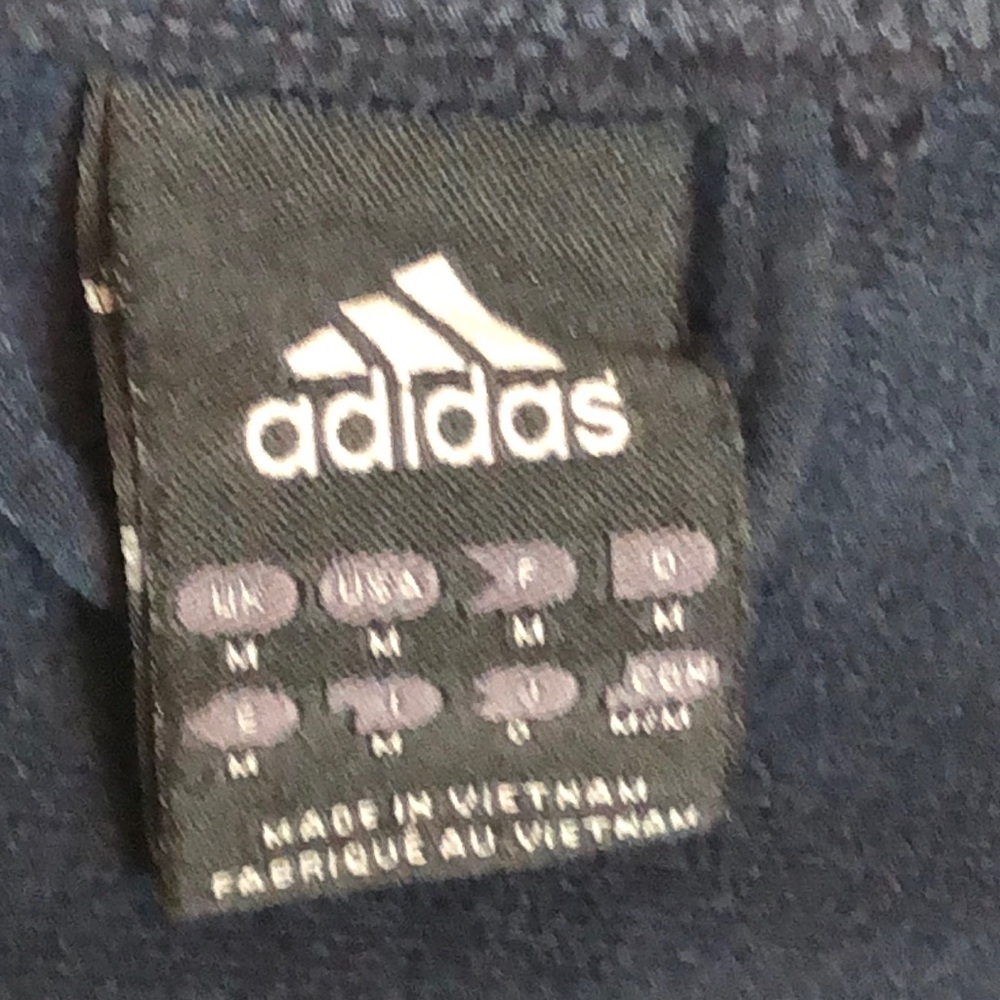 Classic Adidas full zip Men’s Medium Jacket - Picture 4 of 4